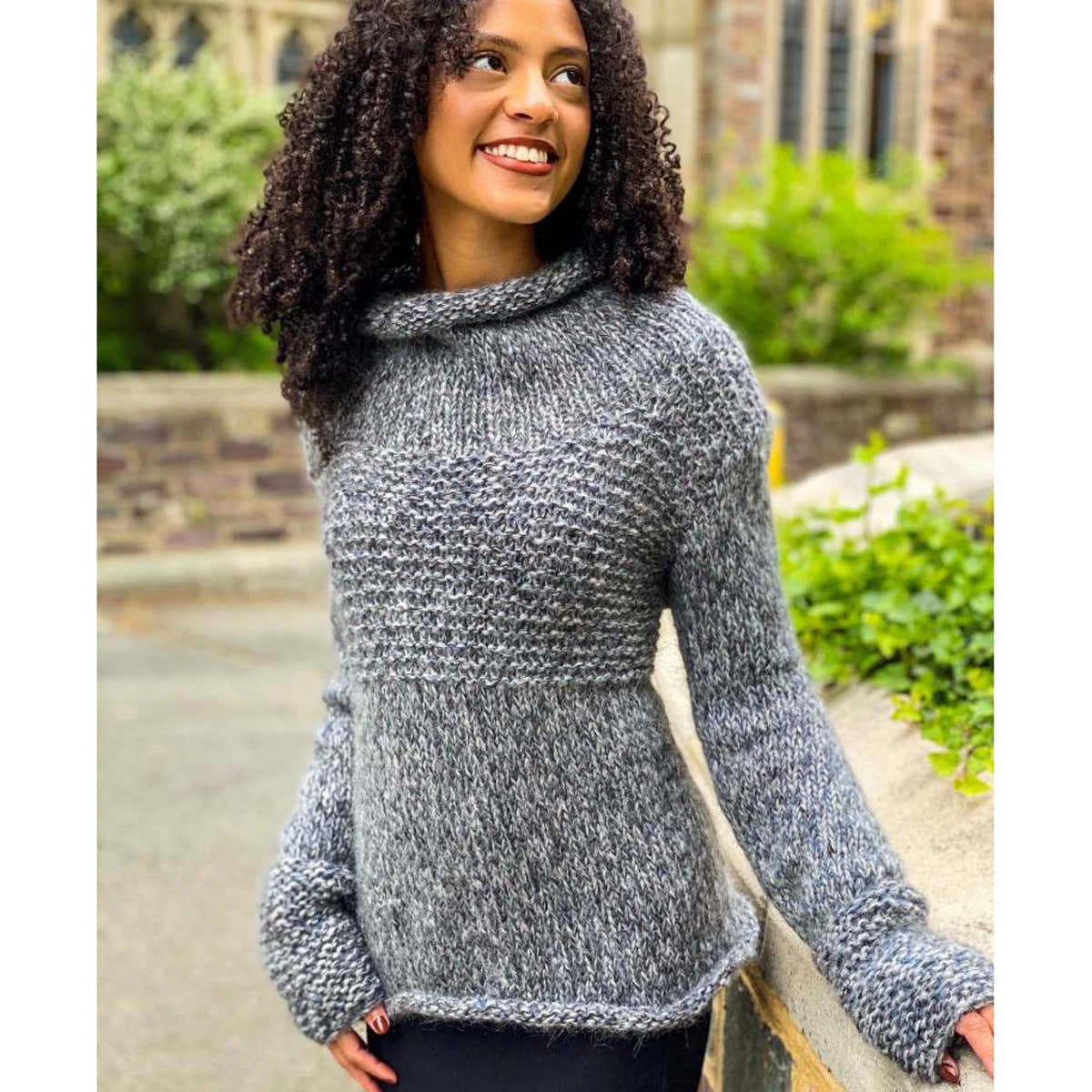 Plymouth Yarn 3471 Woman's Pullover Knitting Pattern