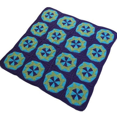 Jojoland Ninja Star Blanket Knitting Pattern