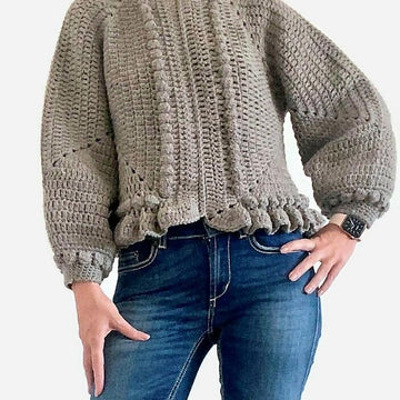 Granny Square Sweater Adult