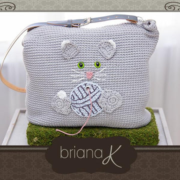 Cat Yarn Project Bag
