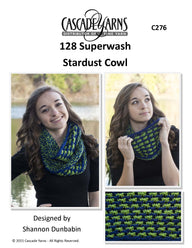 Cascade Yarns Stardust Cowl Knitting Pattern