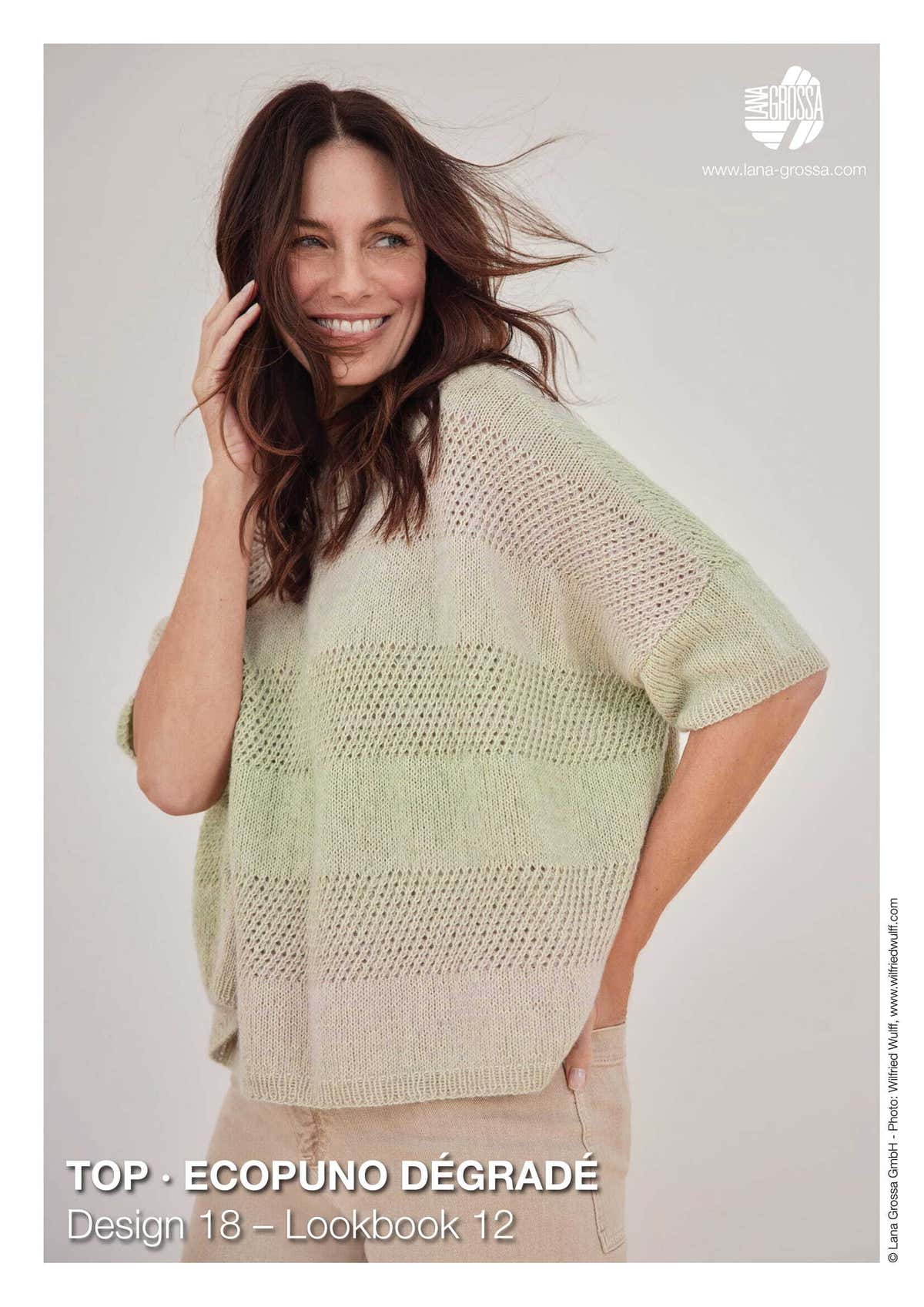 Lana Grossa 18 Top Knitting Pattern