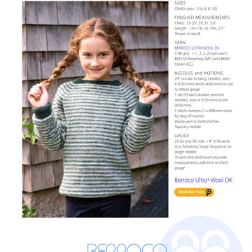 Berroco Guinn Jumper Knitting Pattern