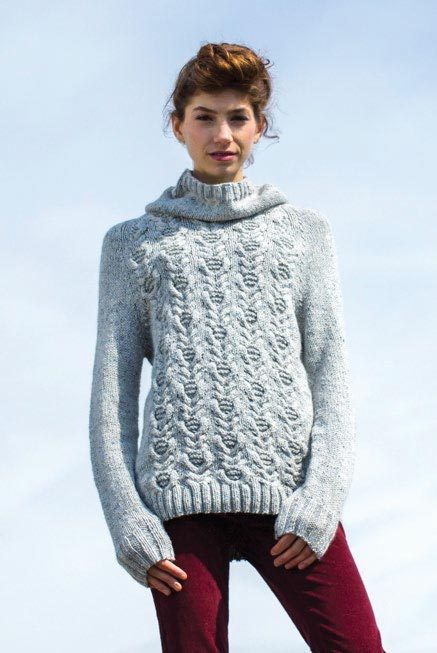 Woodbine Sweater Jumper Knitting Pattern