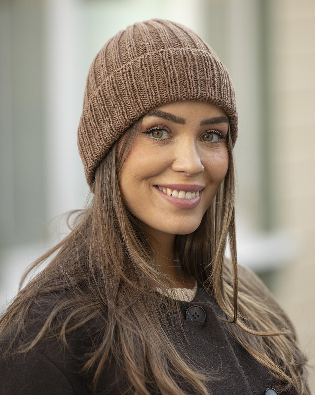 Caia Hat in Viking Of Norway Cashmere Silk PDF