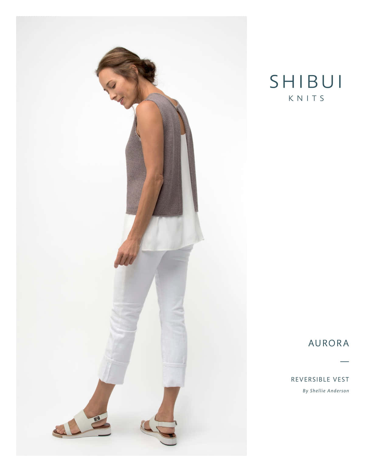 Shibui Knits Aurora Vest Knitting Pattern