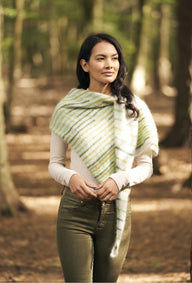 Triangular Shawl Wrap Knitting Pattern