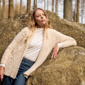 Robson In Rowan Kid Classic Cardigan Knitting Pattern