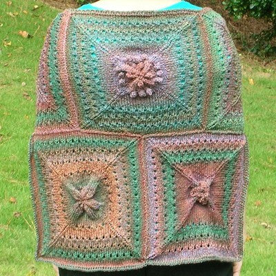 Jojoland Inside the Box Shawl Wrap Knitting Pattern