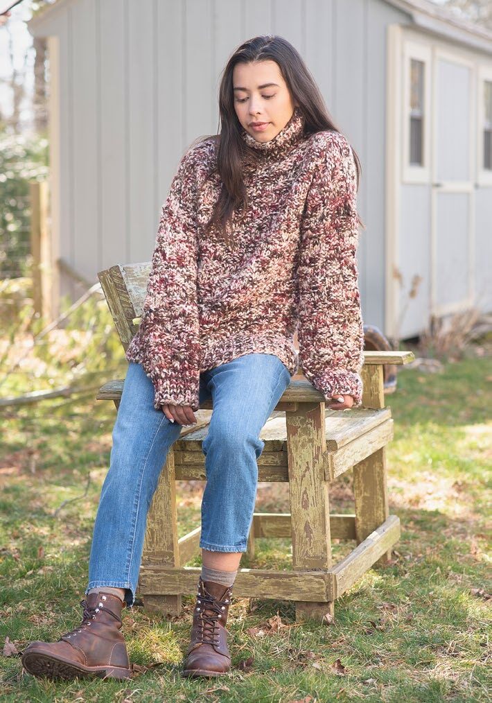 Berroco Perham Jumper Knitting Pattern