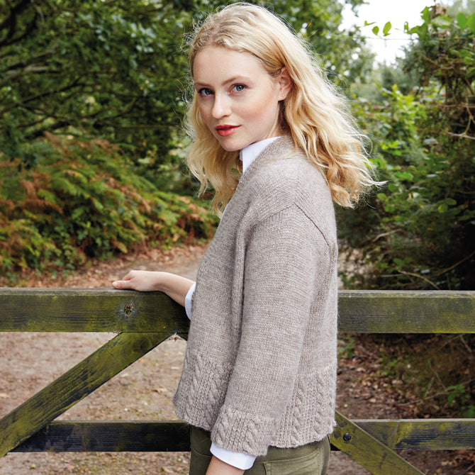 Rowan Skylark Cardigan Knitting Pattern