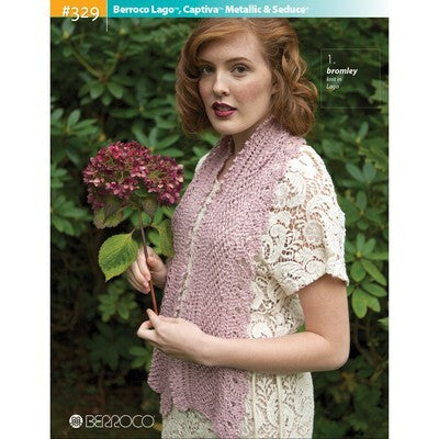 Berroco 329 Lago, Seduce & Captiva Metallic Knitting Pattern