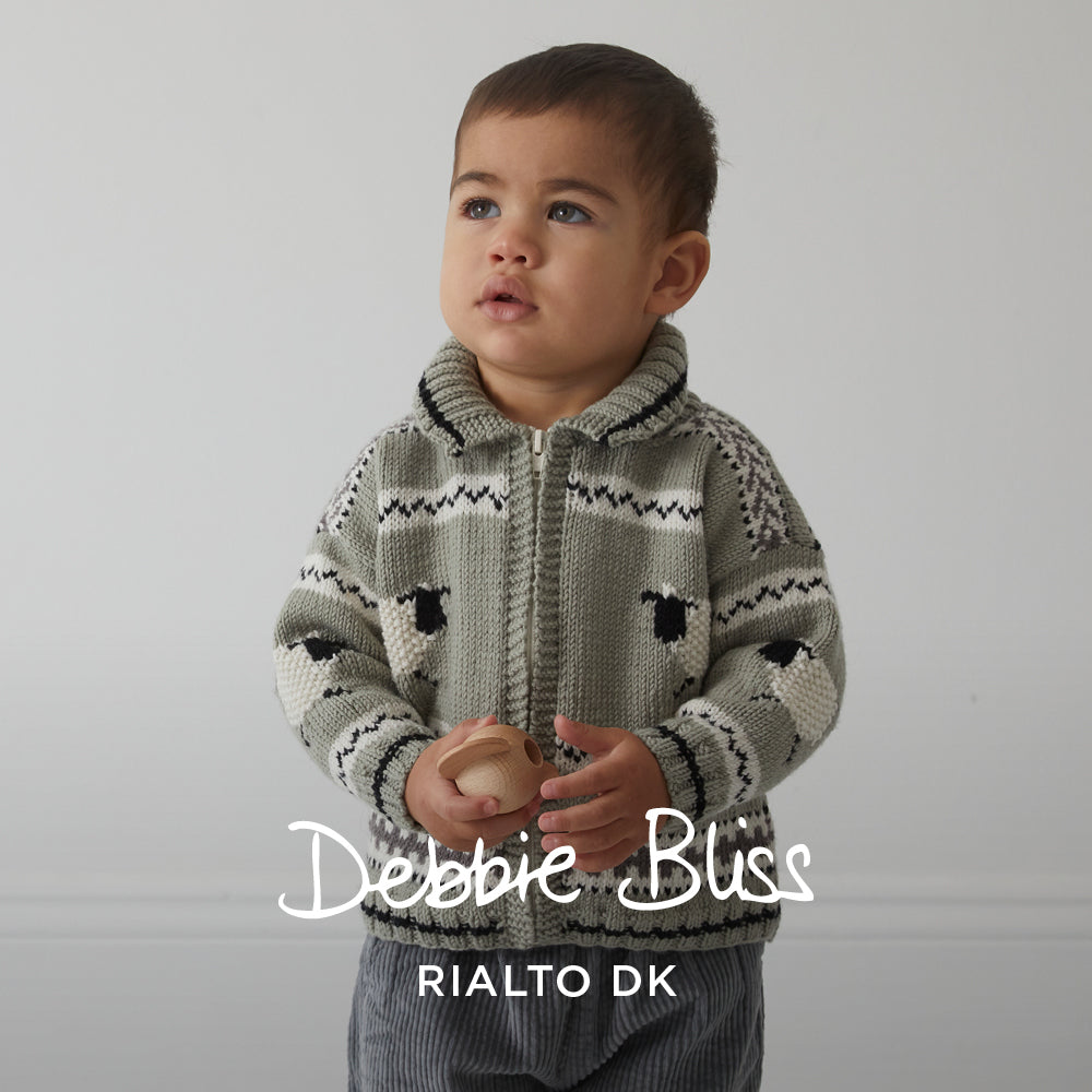 Debbie Bliss Gabriel Sheep Jacket Knitting Pattern