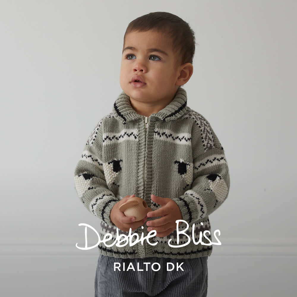 Debbie Bliss Gabriel Sheep Jacket Knitting Pattern
