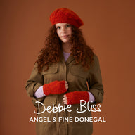 Debbie Bliss Nancy Beret & Hand Warmers Knitting Pattern