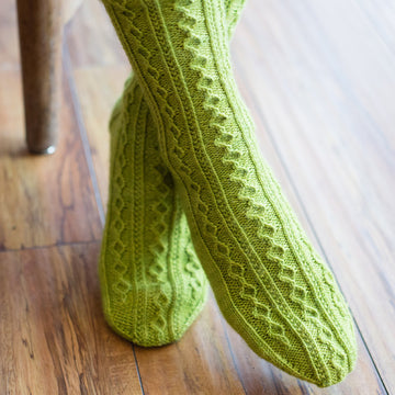 SweetGeorgia Slackcountry Socks Knitting Pattern