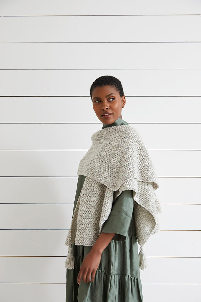 Debbie Bliss Sami Shawl Knitting Pattern