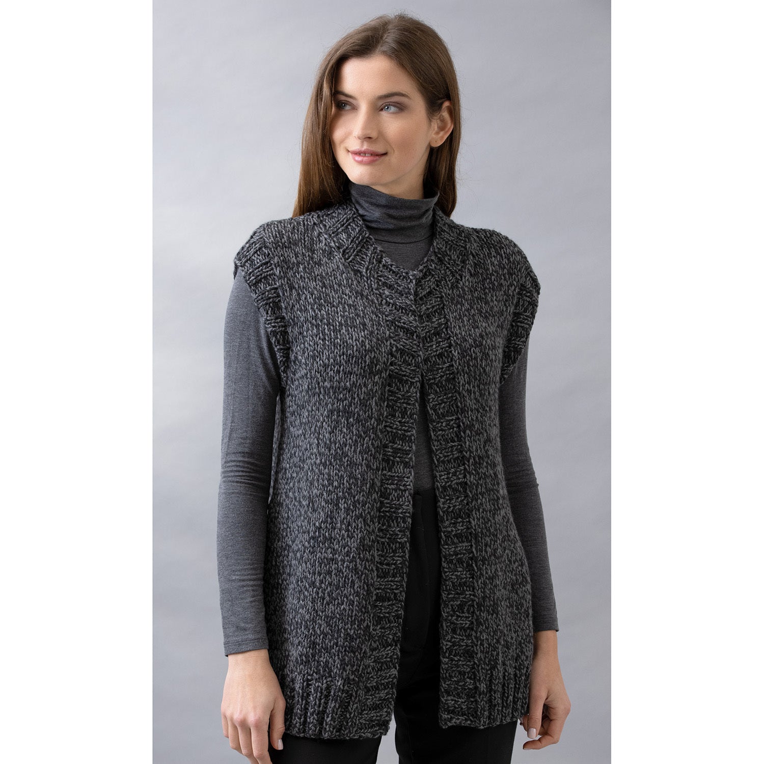 String Mila Vest Cardigan Knitting Pattern