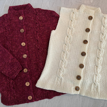 Colossae Cabled Cardigan