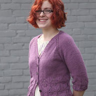 Valley Yarns Hyacinth Cardigan Knitting Pattern