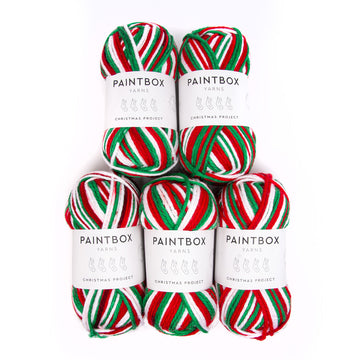 Paintbox Yarns Christmas Project 5 Ball Value Pack Yarn - Acrylic Super Chunky
