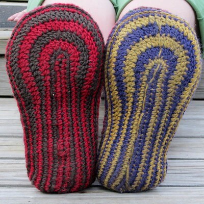 Noro Crochet Slippers Pattern