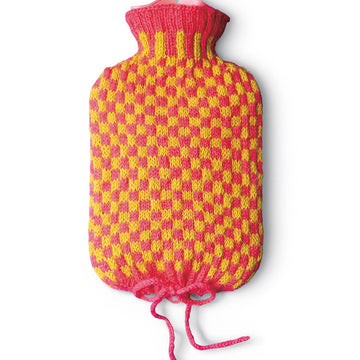 Hot Water Bottle Cozy Homeware Knitting Pattern
