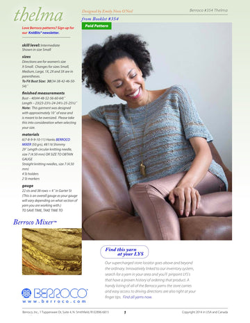 Berroco 354 Thelma PDF