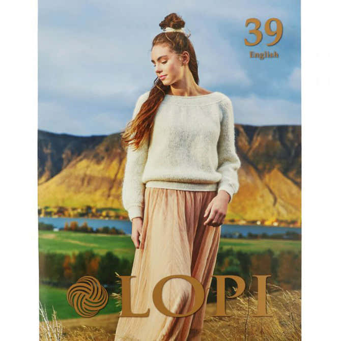 Lopi Book 39 Cape Knitting Pattern