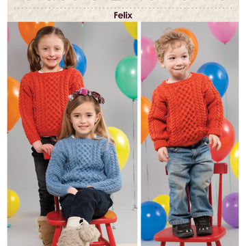 Classic Elite Yarns Felix Jumper Knitting Pattern