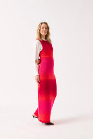 Sirdar Sleek Sleeveless Maxi Dress Knitting Pattern