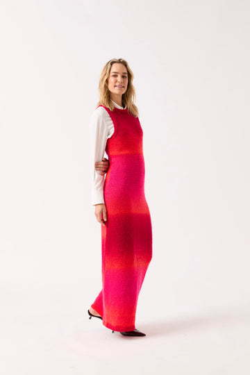 Sirdar Sleek Sleeveless Maxi Dress Knitting Pattern