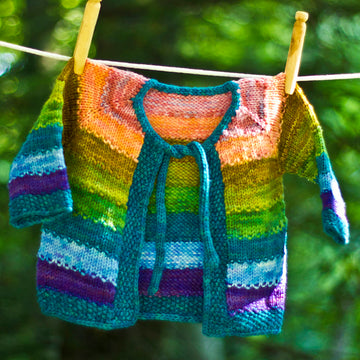 Dream in Color 604 Tulip Baby Cardigan PDF