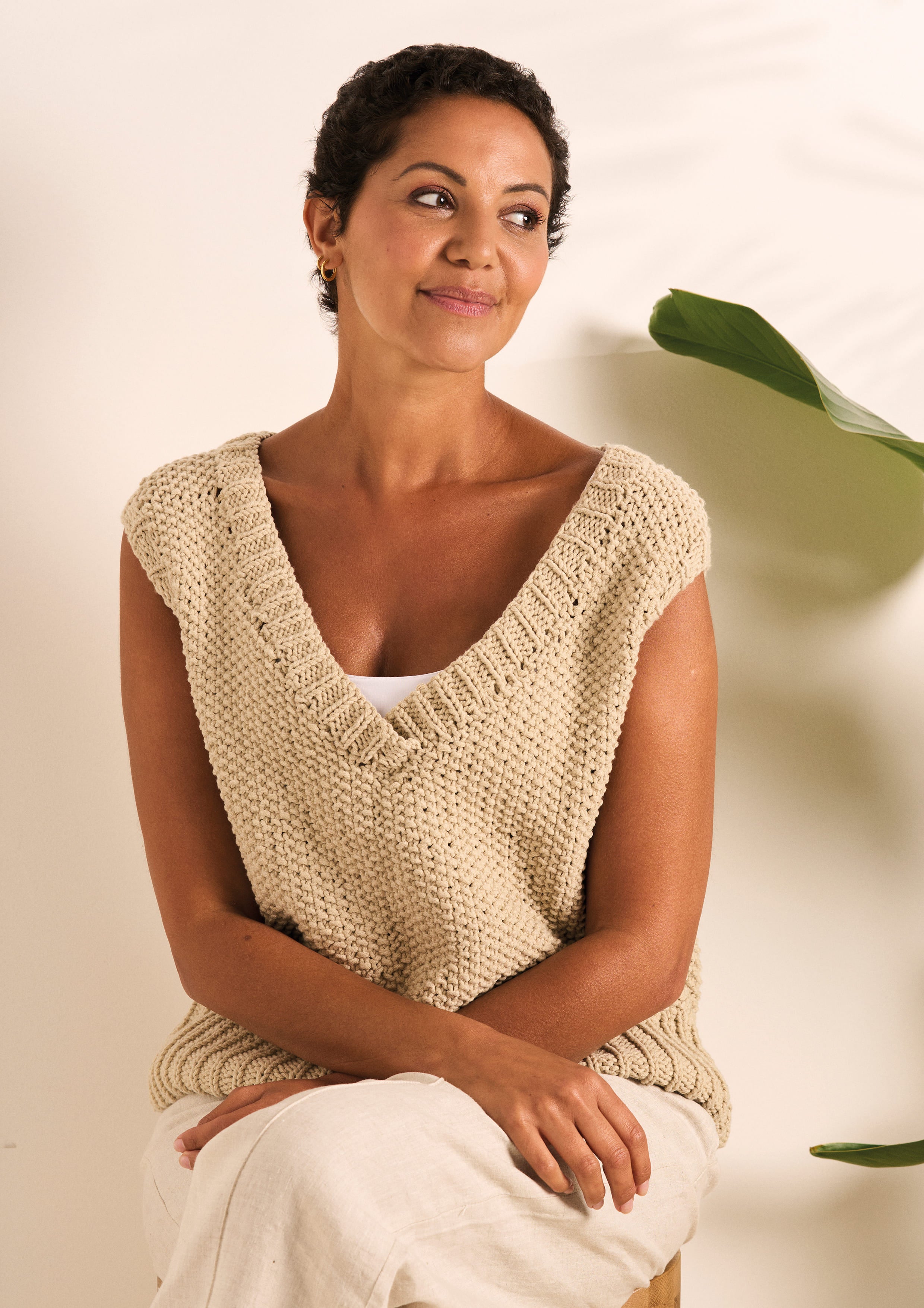 Ostrich Top Knitting Pattern