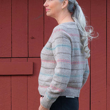 Ingrid Pullover in Berroco Lanas Light PDF