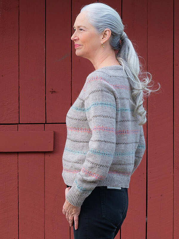 Ingrid Pullover in Berroco Lanas Light PDF