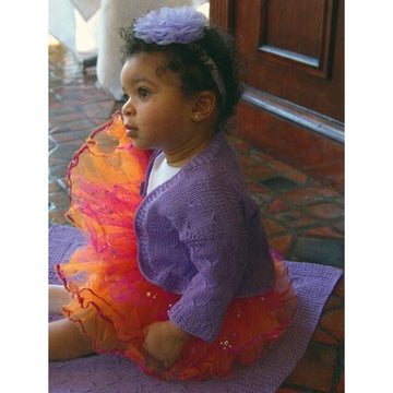 Plymouth Yarn 2807 Butterfly Stitch Shrug and Blanket