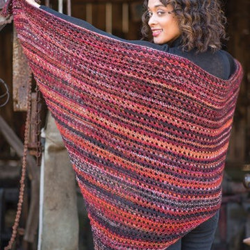 Daiyu Shawl in Berroco Millefiori - 392-2 PDF