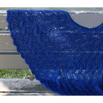 Valley Yarns 40th Anniversary Tirrick Shawl Knitting Pattern