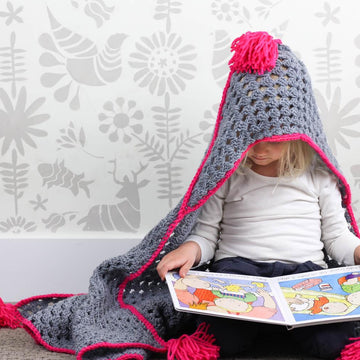 "Granny Gives Back" Hooded Blanket