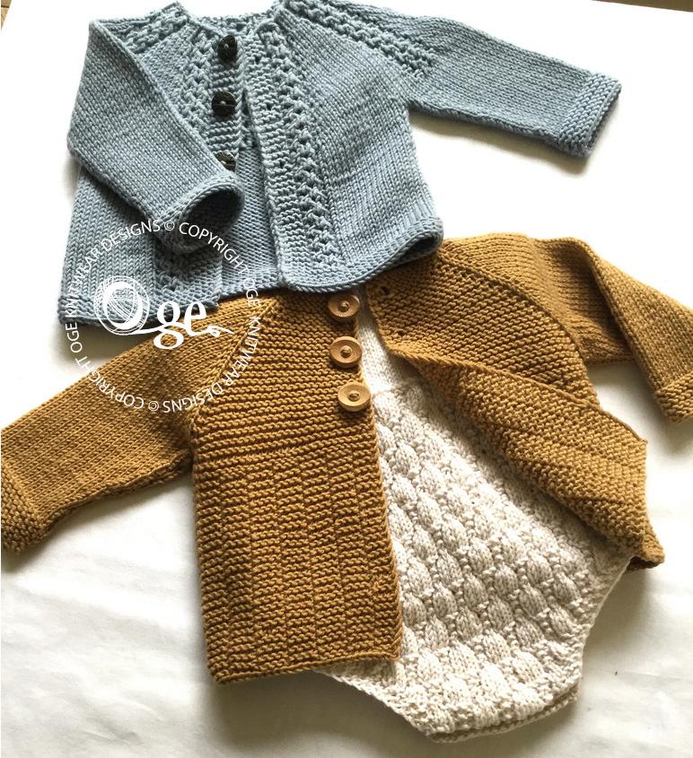 Romper & Cardigan Set - P176, P177 + P178