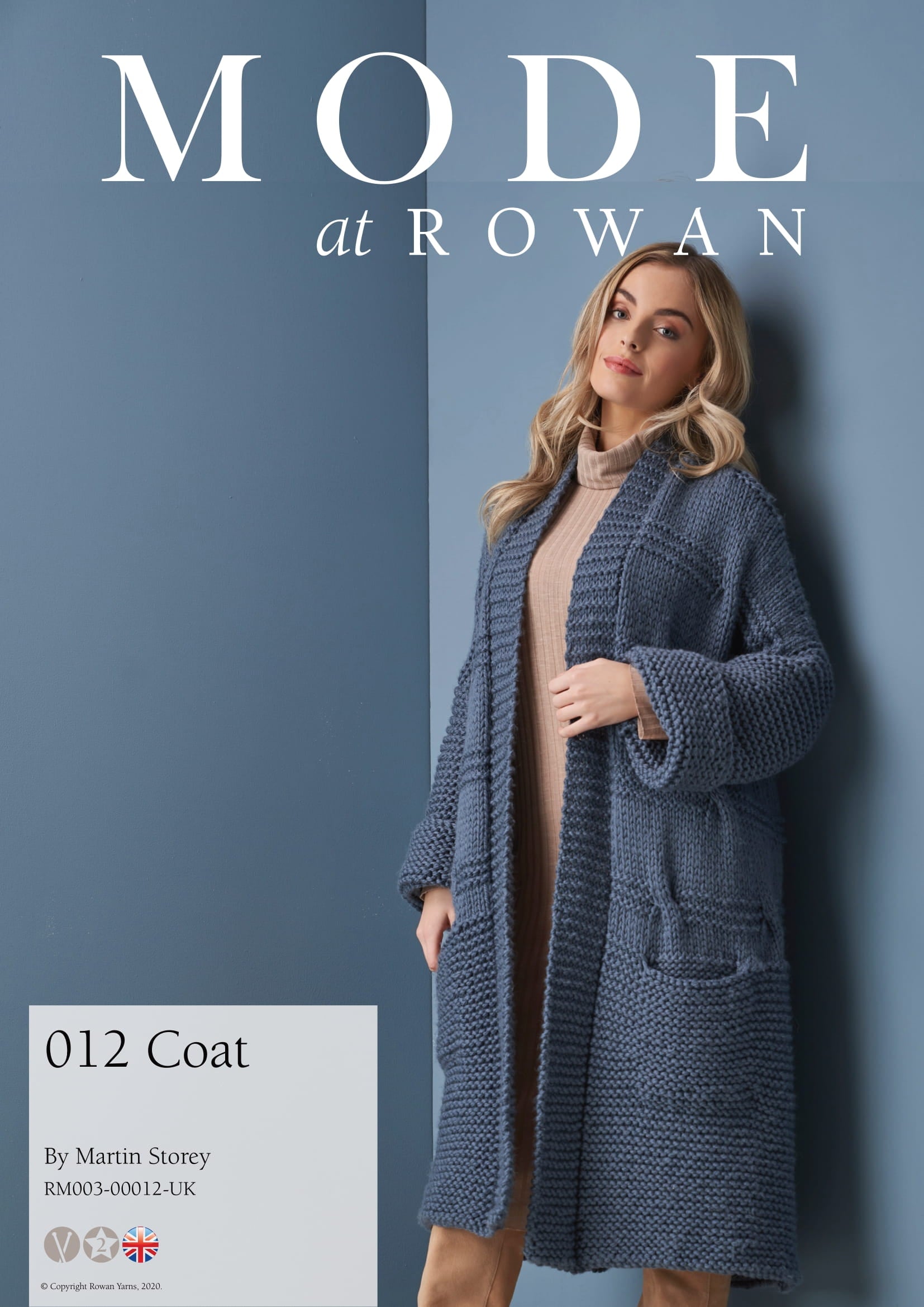 Rowan 12 Coat Knitting Pattern