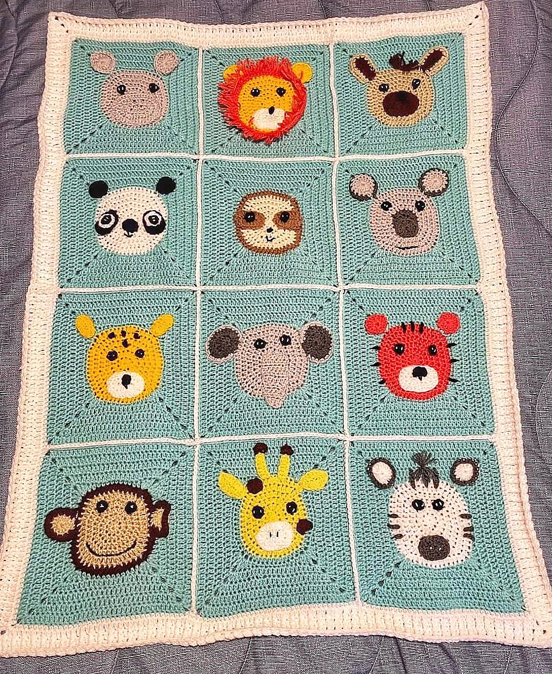 Jungle Baby Blanket