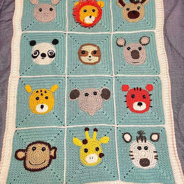 Jungle Baby Blanket