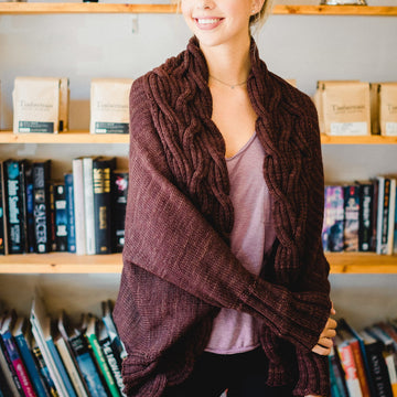 SweetGeorgia Oatlands Cardigan Knitting Pattern