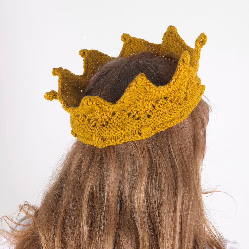 Paintbox Yarns Party Crown Knitting Pattern