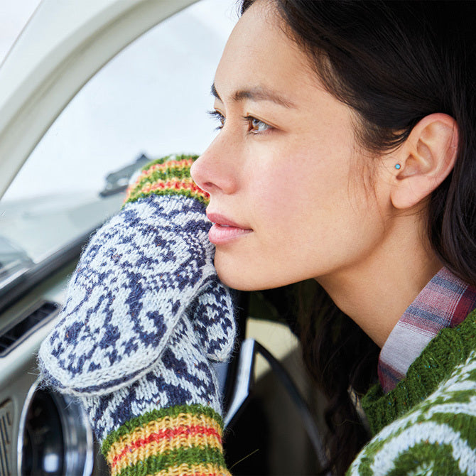 Rowan Aune Mittens Knitting Pattern