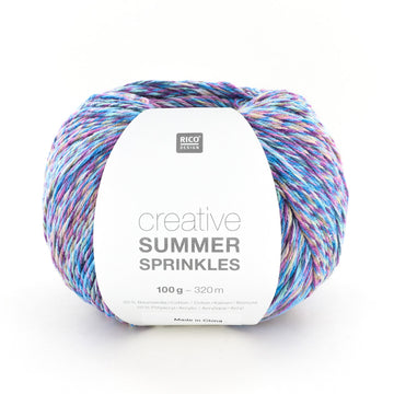 Rico Design Creative Summer Sprinkles Yarn - Cotton DK