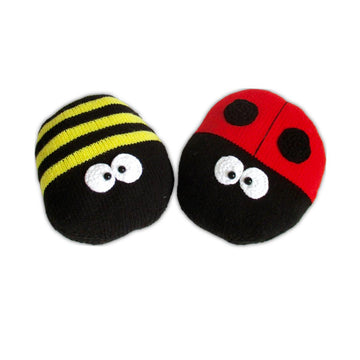Ladybird and Bee Cushions