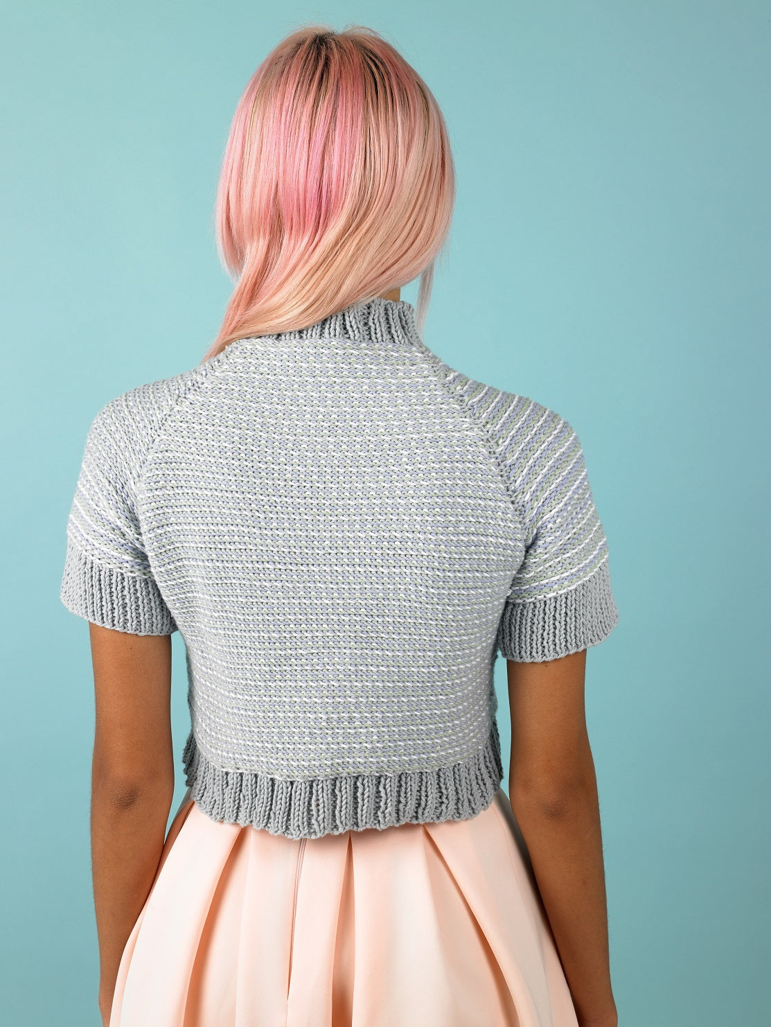 Paintbox Yarns Sunbeam Short Sleeve Jumper Knitting Pattern